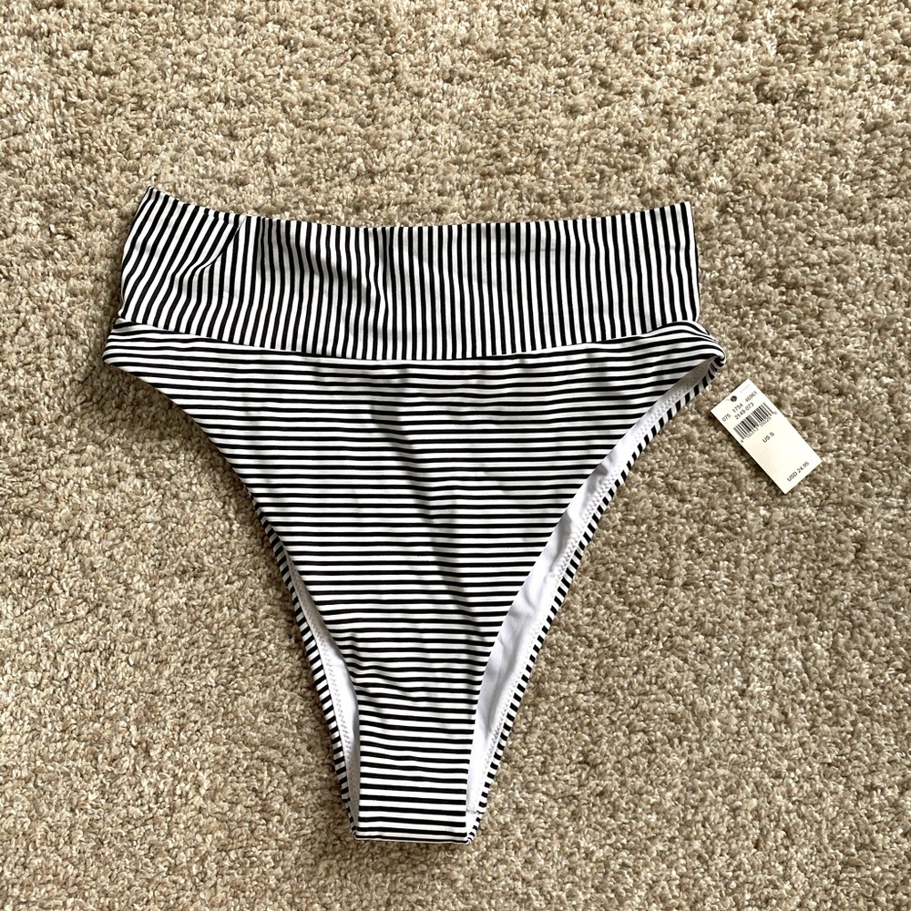 Aerie High Cut Cheeky Bikini Bottoms